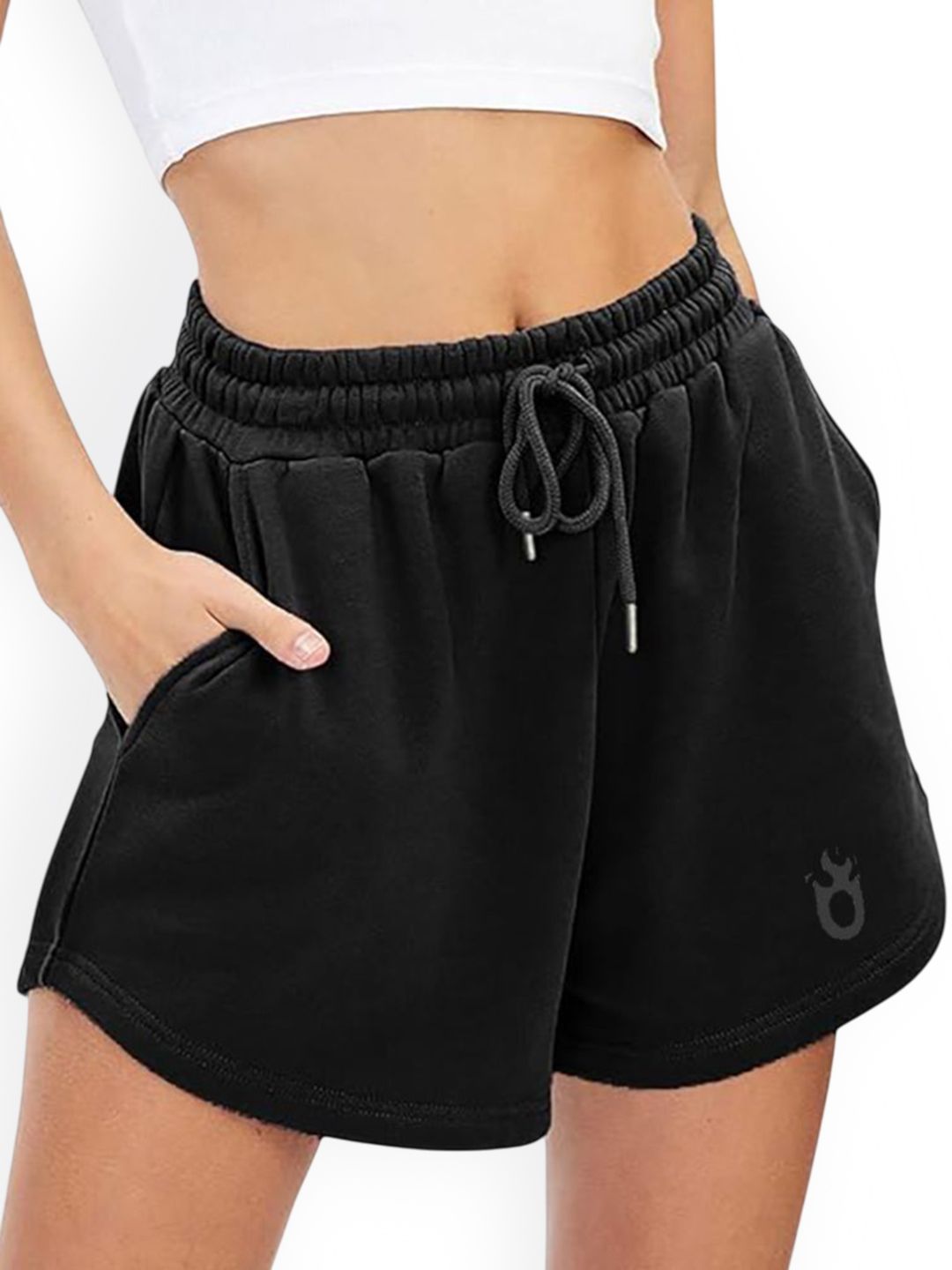 Hotfits Women Regular Fit Training or Gym Shorts-picture-35