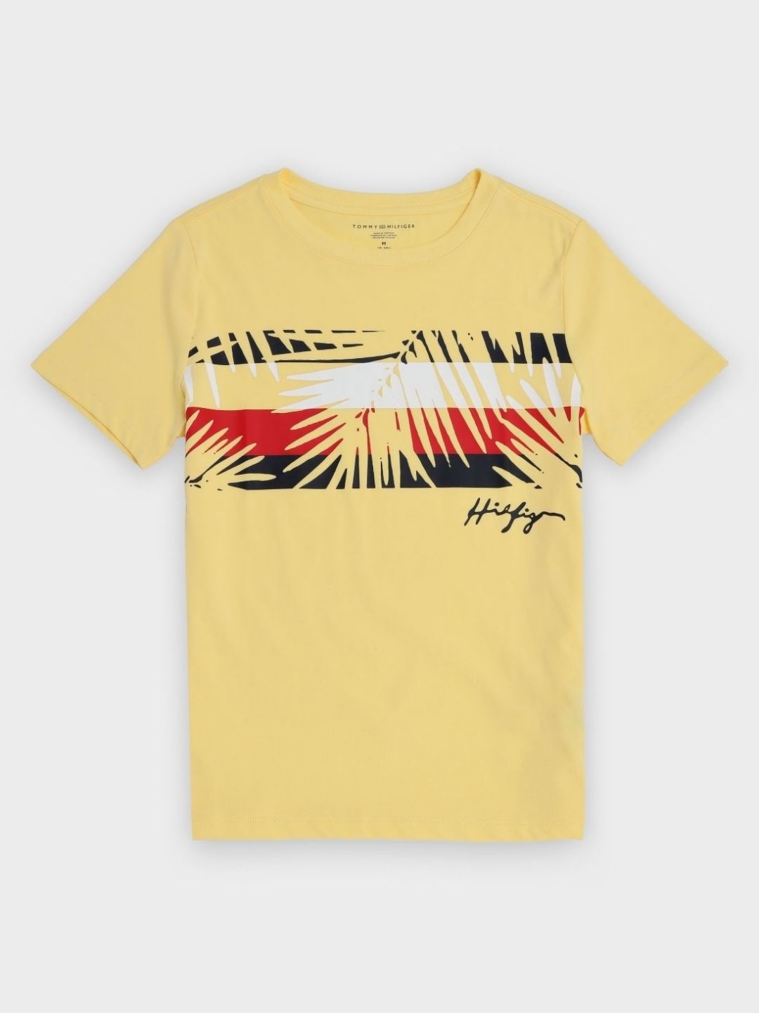 Tommy Hilfiger Boys Graphic Printed Round Neck Cotton T-shirt-picture-27