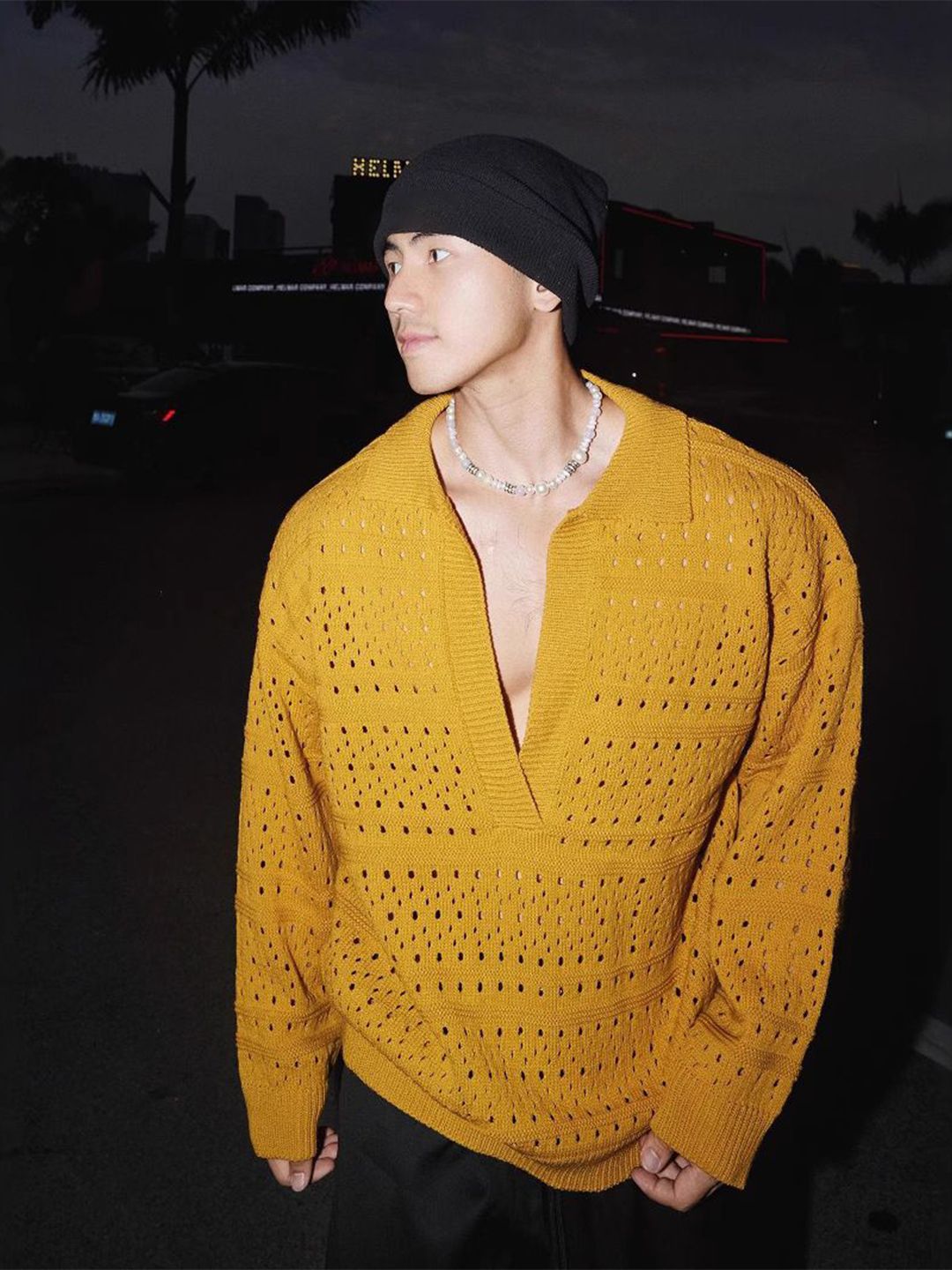 StyleCast x Revolte Lapel Collar Pullover-picture-16