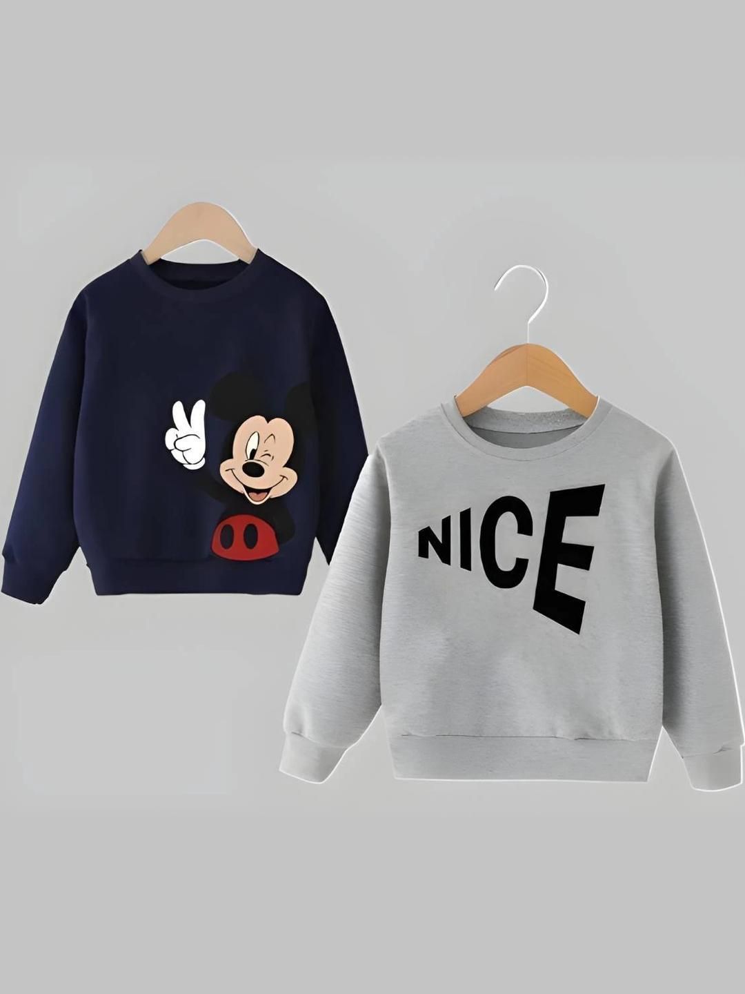 Be Perfect Kids Pack Of 2 Printed Sweatshirt-picture-51