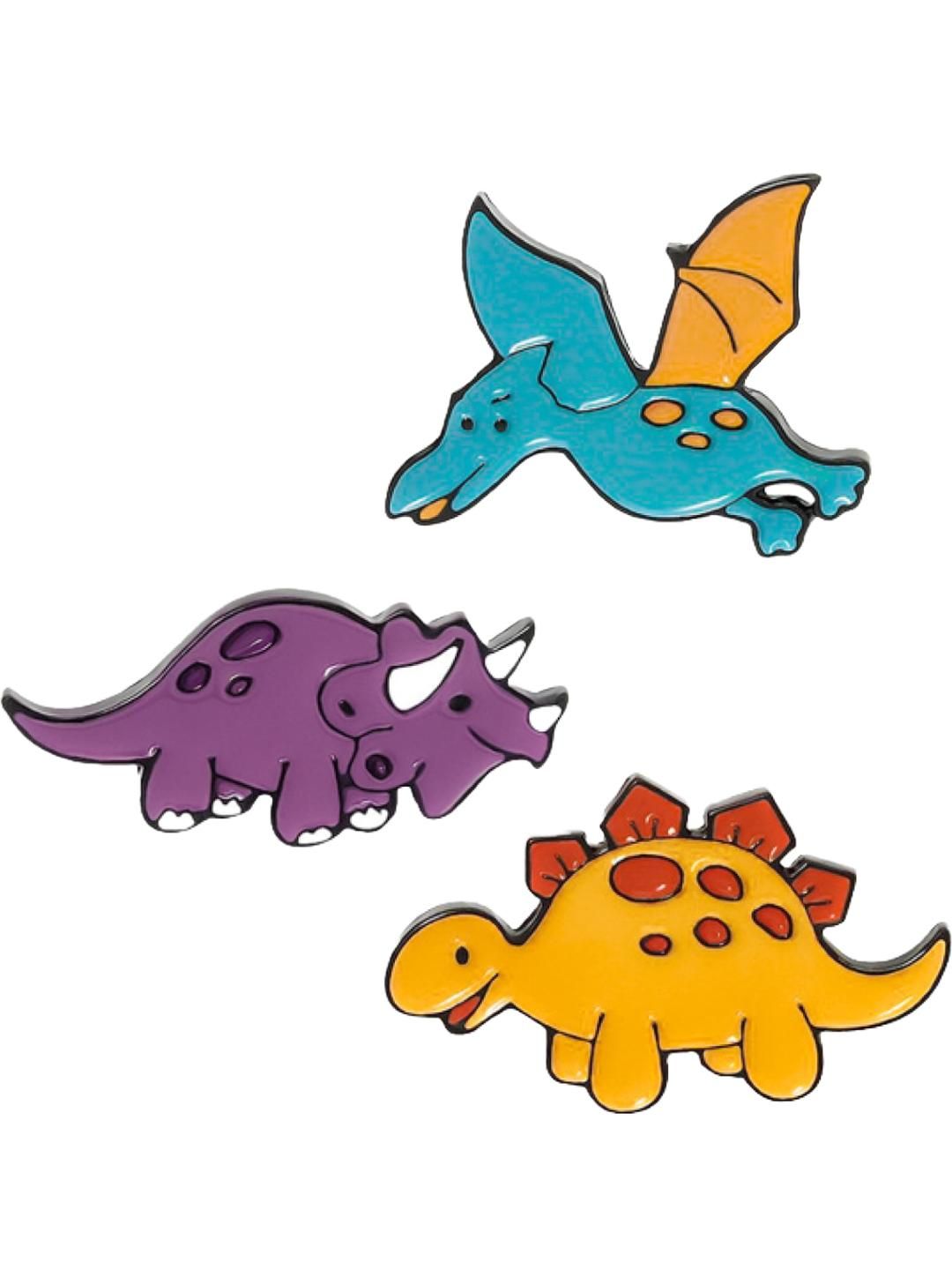 FURE 3 Pieces Multicoloured Plated Alloy Enamel Pins-picture-31