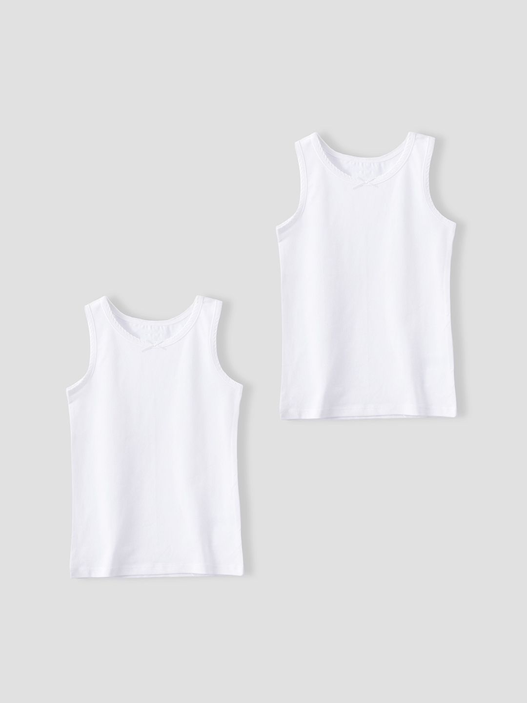 YUV Girls Pack Of 2 Cotton Camisoles-picture-43
