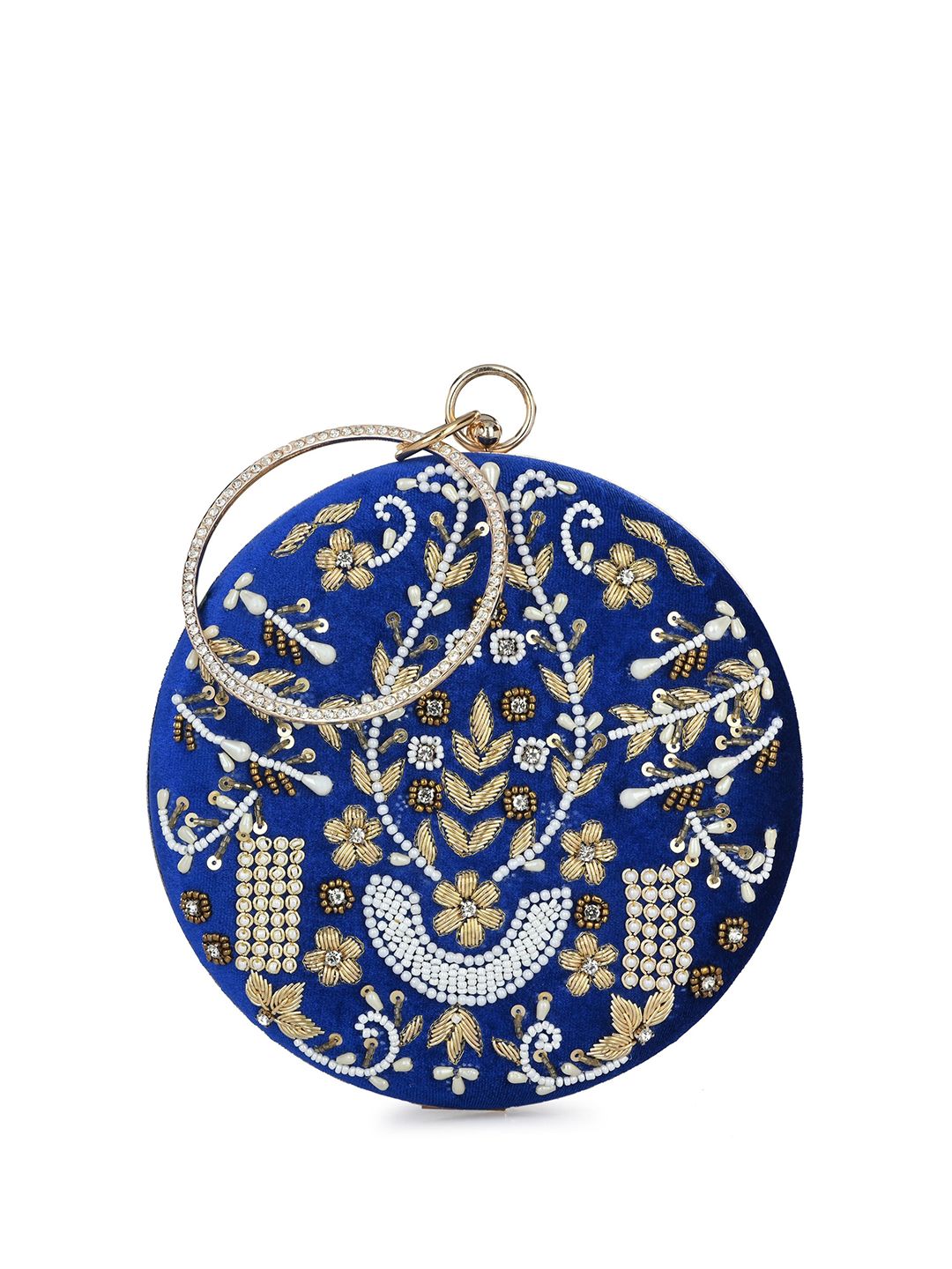 FOR THE BEAUTIFUL YOU Floral Embellished Box Clutch-picture-25