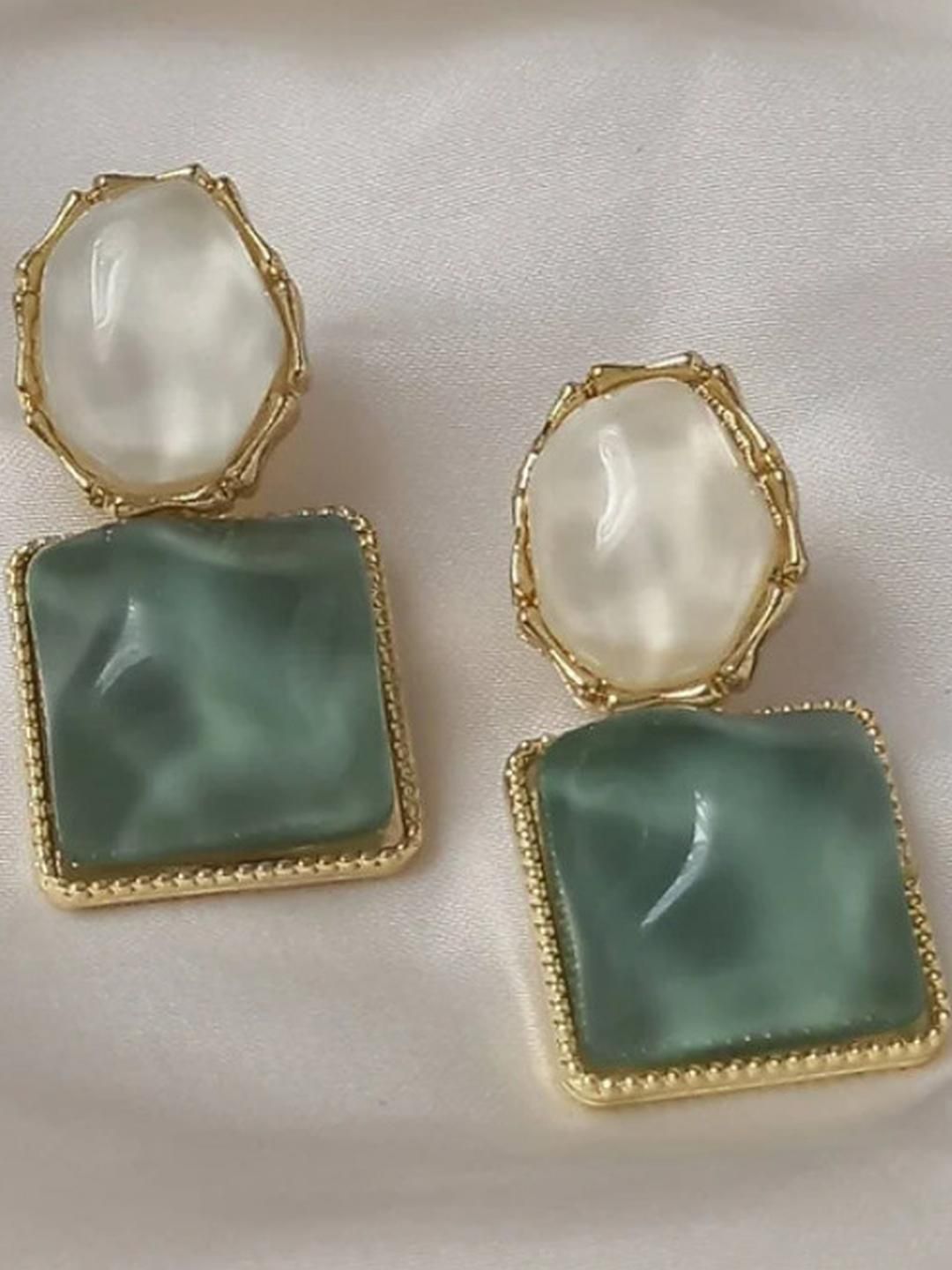 AKISON JEWELS Gold-Plated Alloy Earrings-picture-58