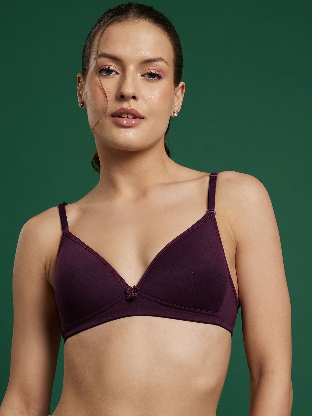 Here&Now X DREAMS Lingerie Lightly Padded Seamless Full Coverage Bra-picture-18