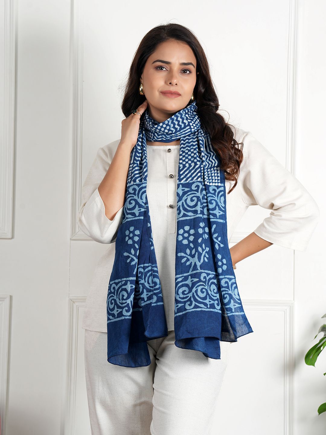 Style Shoes Printed Cotton Dupatta-picture-55