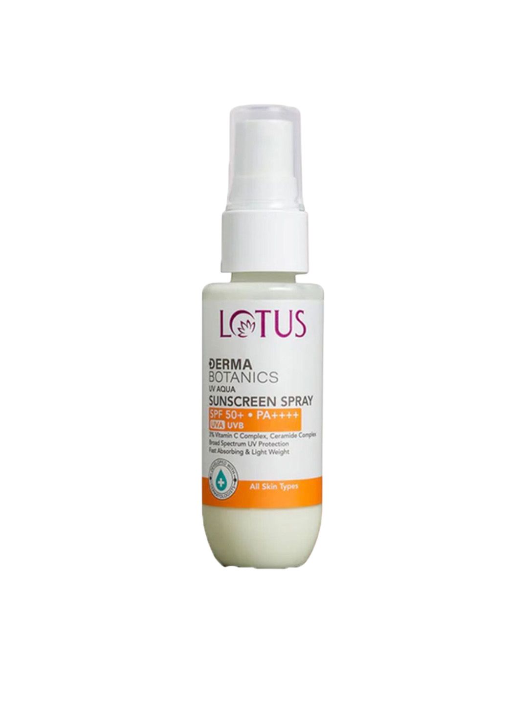 Lotus Botanicals Derma Botanics UV AQUA Sunscreen Spray SPF 50 - 50 ml-image-40