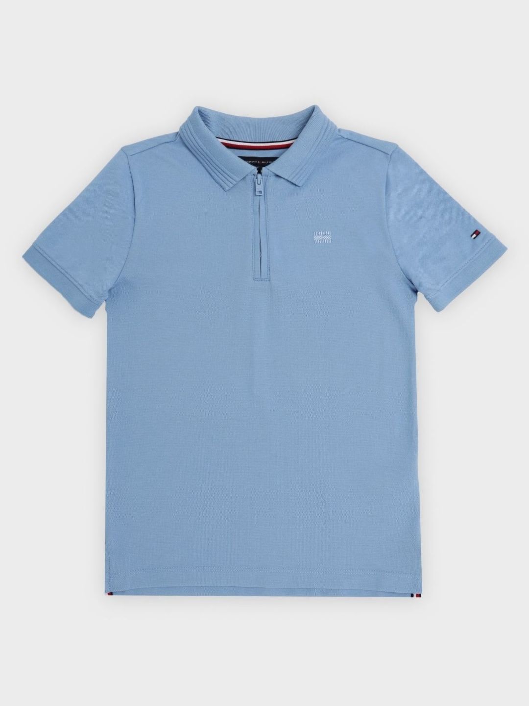 Tommy Hilfiger Boys Polo Collar Regular Fit Cotton T-shirt-picture-23