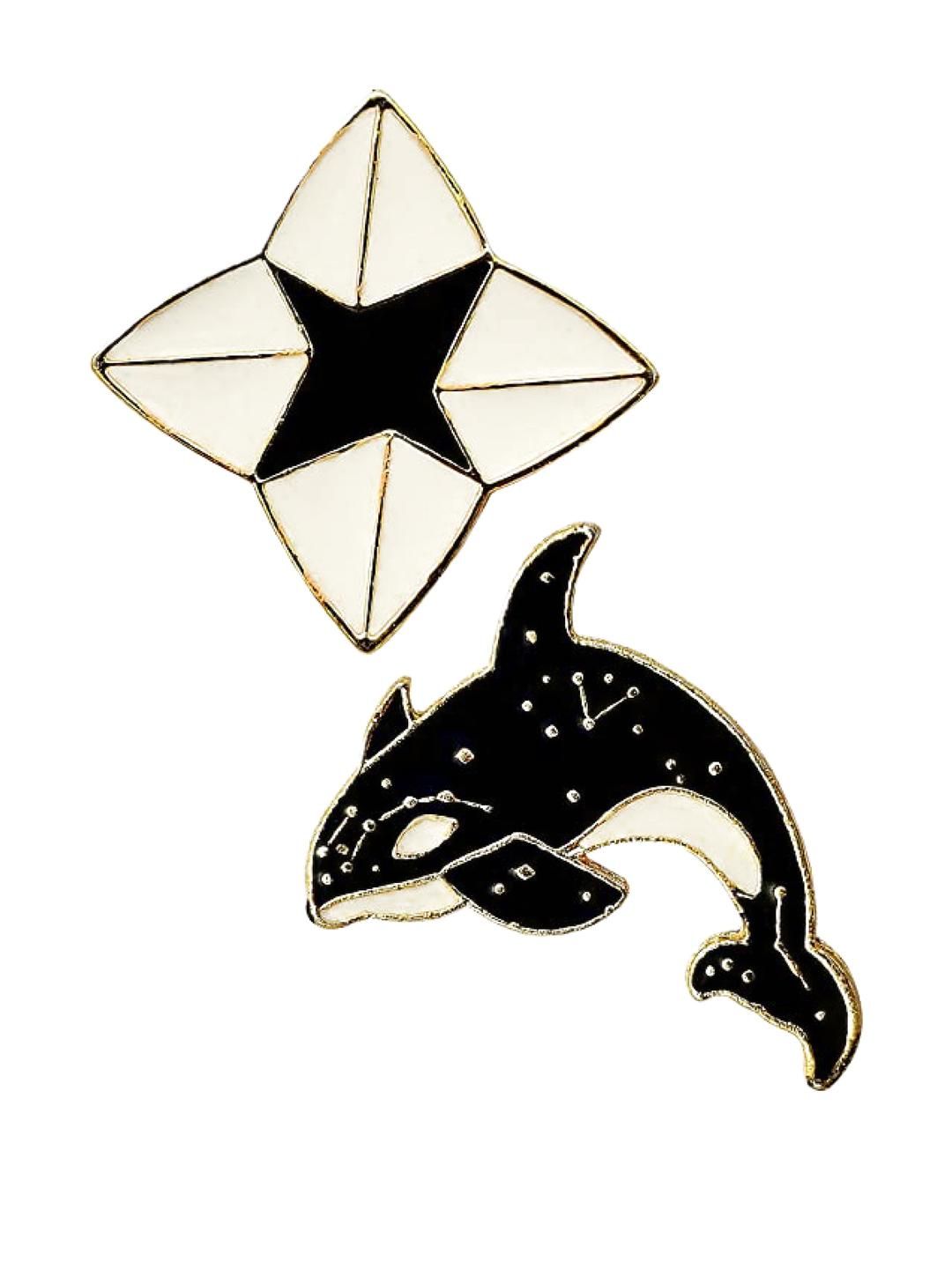 FURE 2 Pieces Brooch Enamel Pins-picture-18