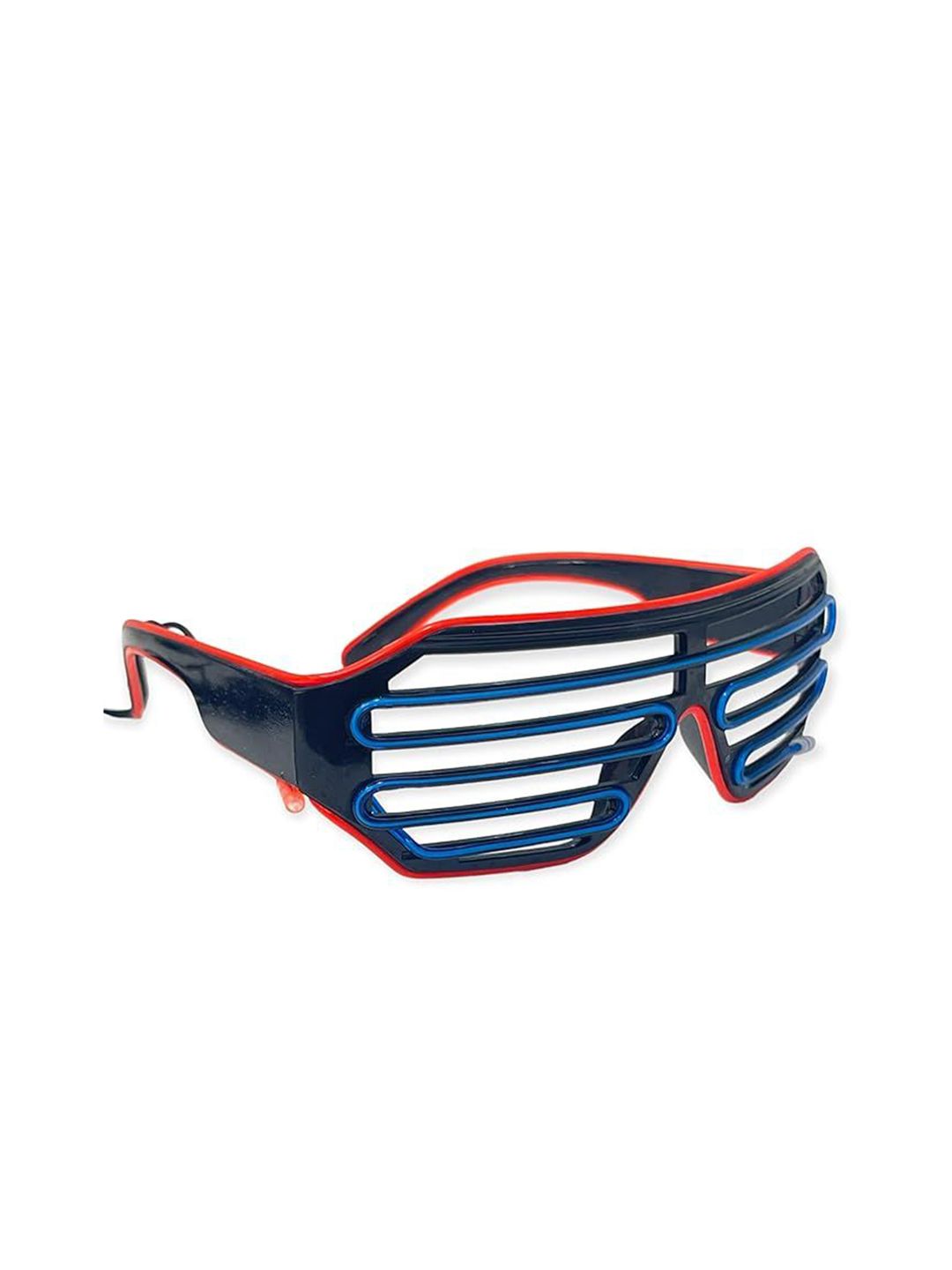 AUGEN Unisex Full Rim Sunglasses With UV Protected Lens VI-SG-Led-BlueOrange-image-30