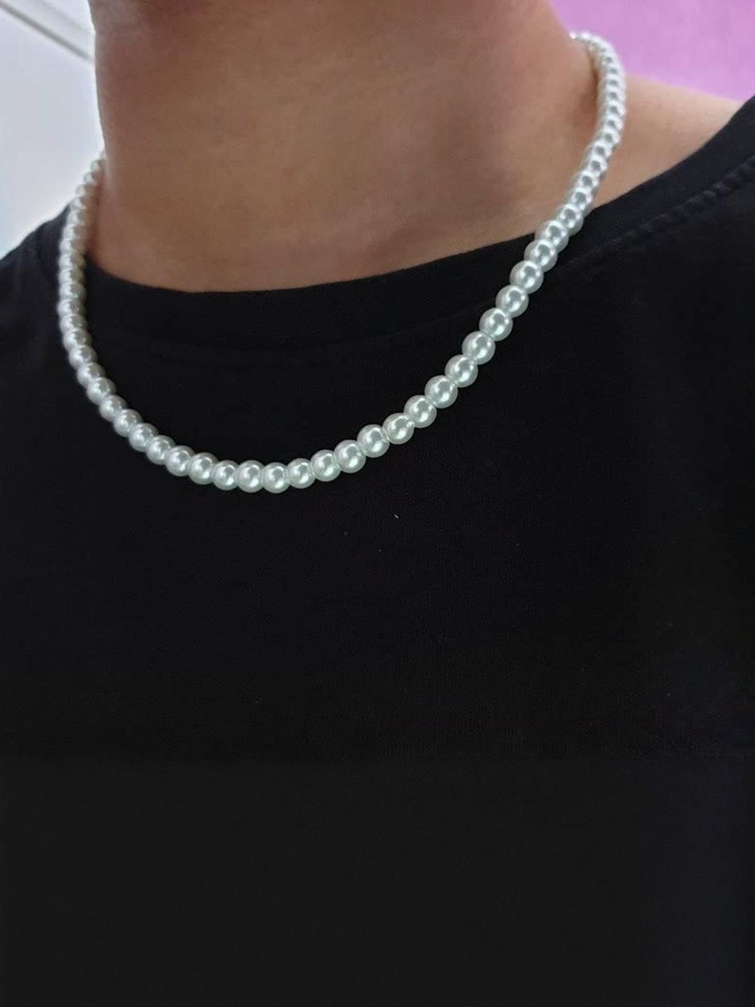 19TH JULY JEWELS Unisex Pearl Necklace-picture-53