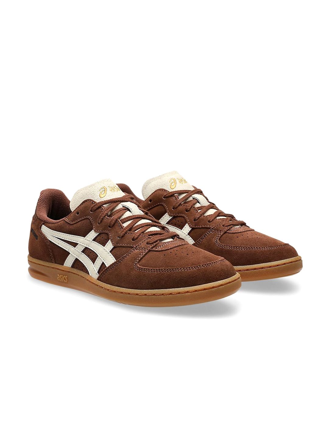 ASICS SKYHAND OG Unisex Leather Round Toe Lace-Ups Sneakers