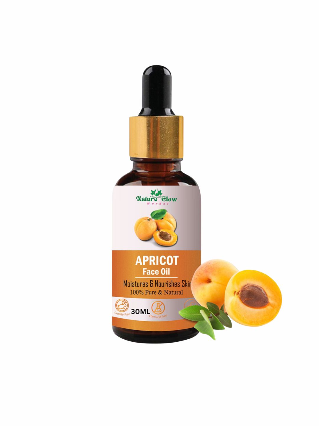 Nature Glow Herbal Apricot Facial Oil- 30 ml-picture-32