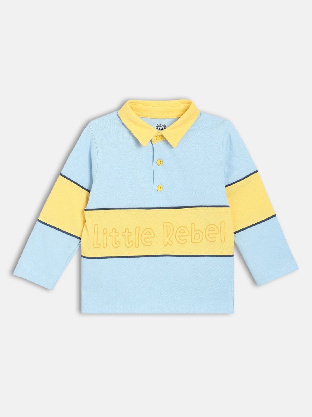 MINI KLUB Boys Typography Printed Polo Collar T-shirt-picture-10