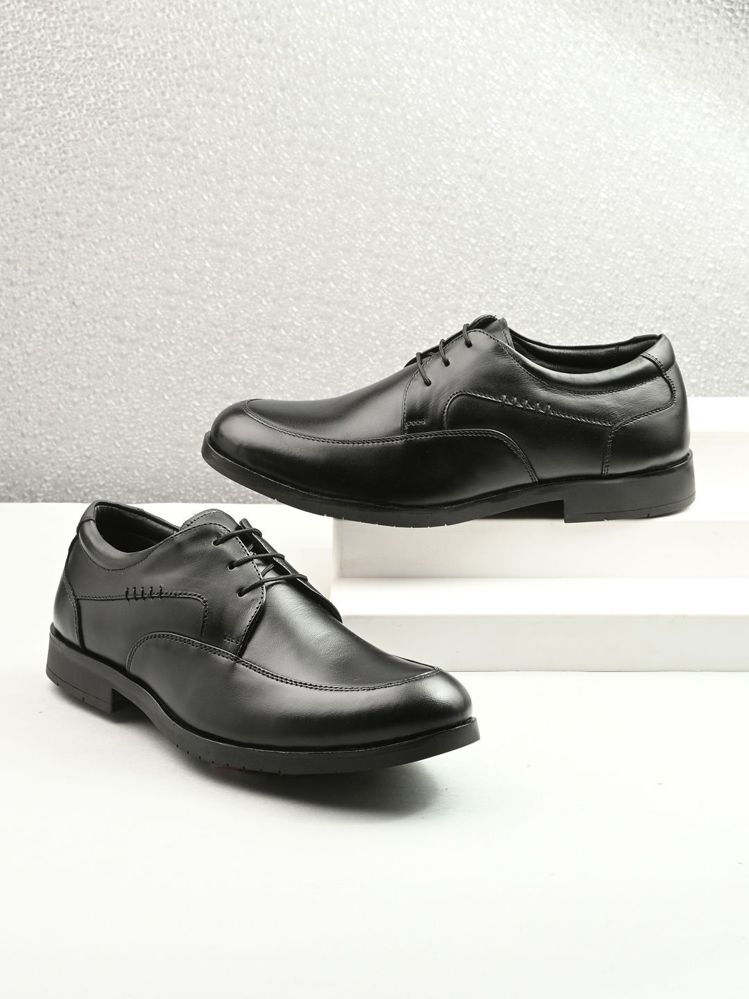 MENGLER Men Leather Formal Derbys-picture-12