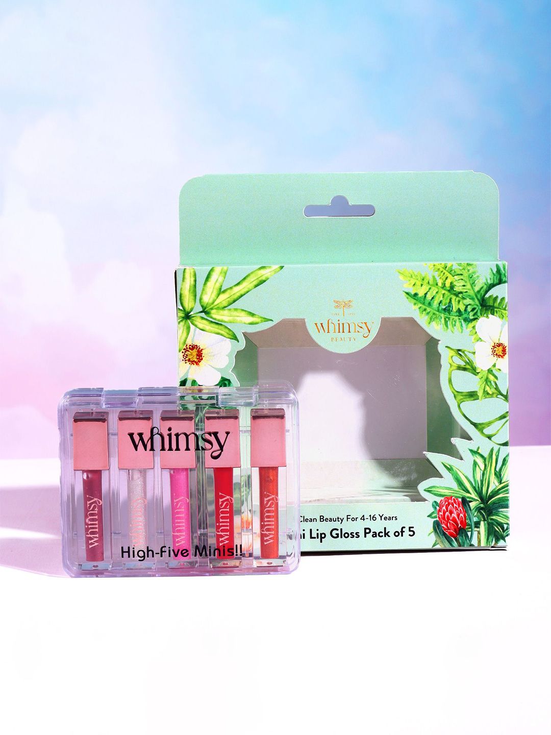 Whimsy Beauty Set Of 5 High Five Mini Lip Gloss - 5 g Each-picture-11