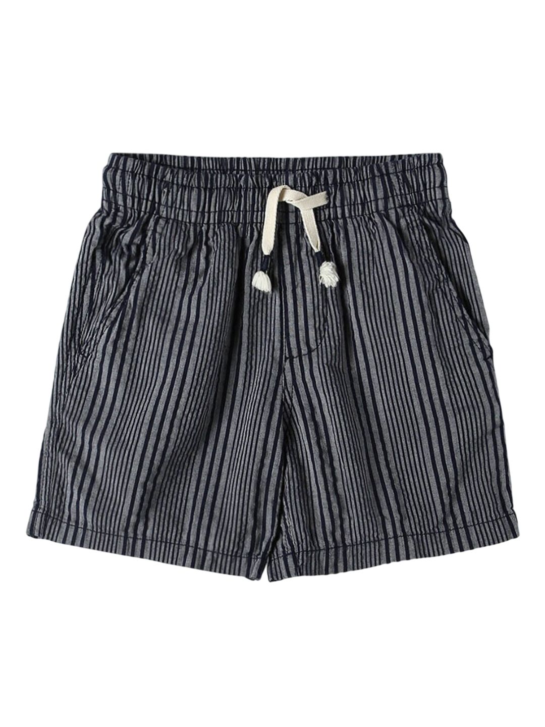 GAP Boys Striped Cotton Slim Fit Shorts-picture-35