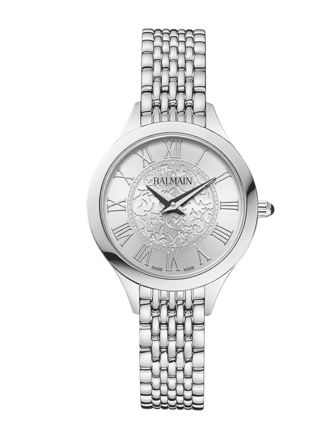 Balmain Women Embellished Dial & Stainless Steel Bracelet Style Straps Analogue Watch-picture-47