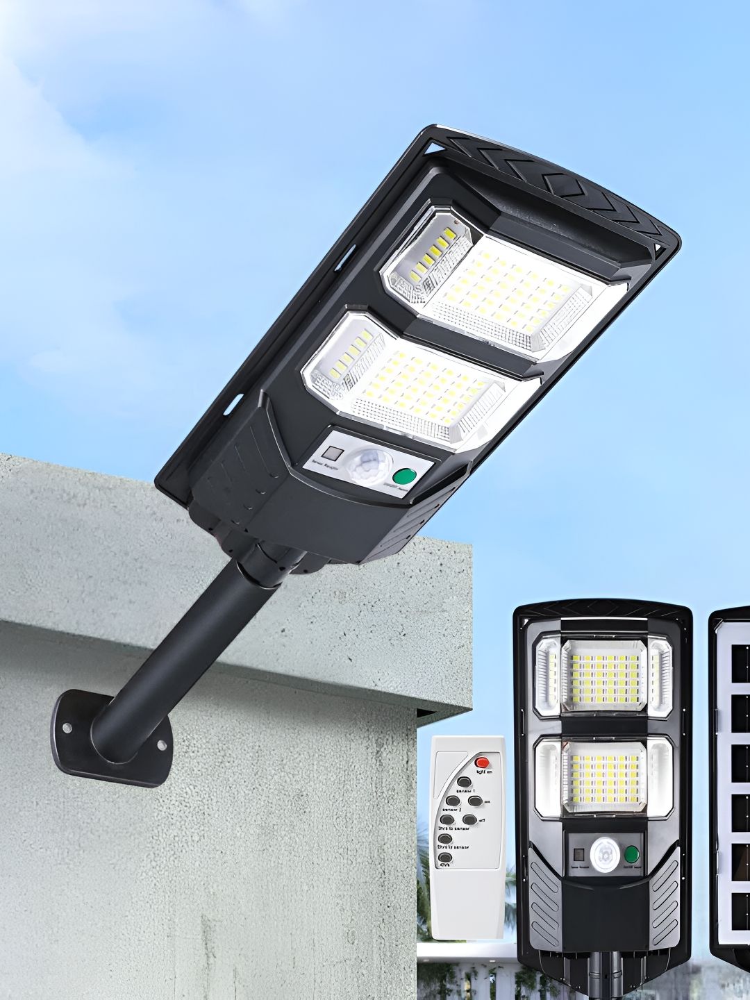 XERGY Black 50W Solar LED Street Light-picture-32