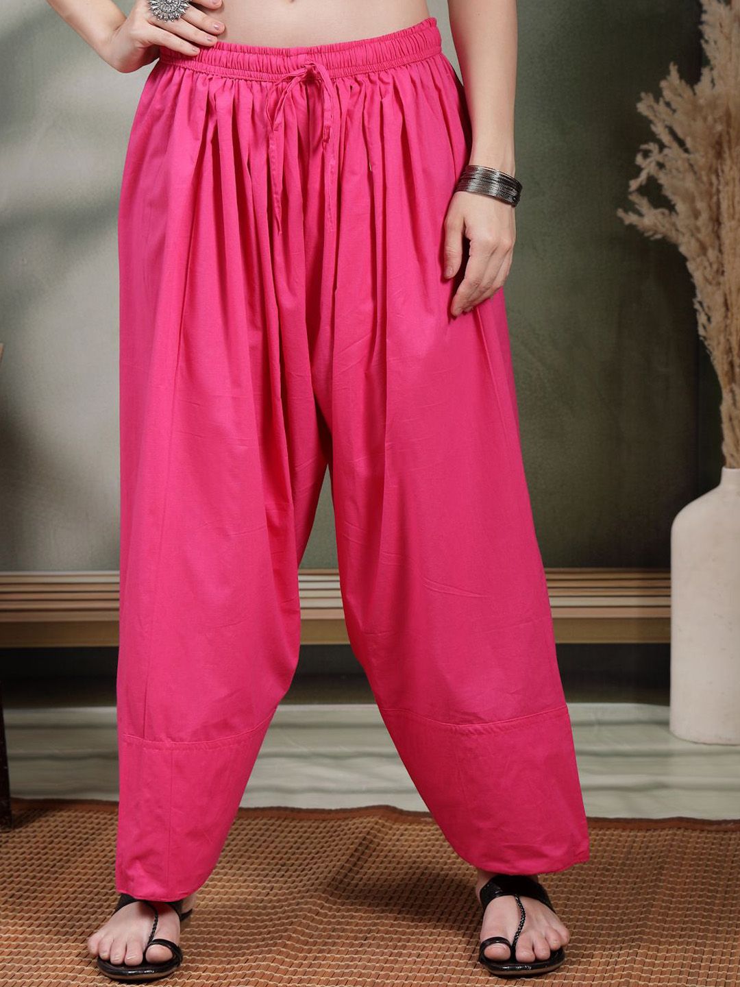 Clora Creation Women Loose Fit Cotton Salwar-picture-15