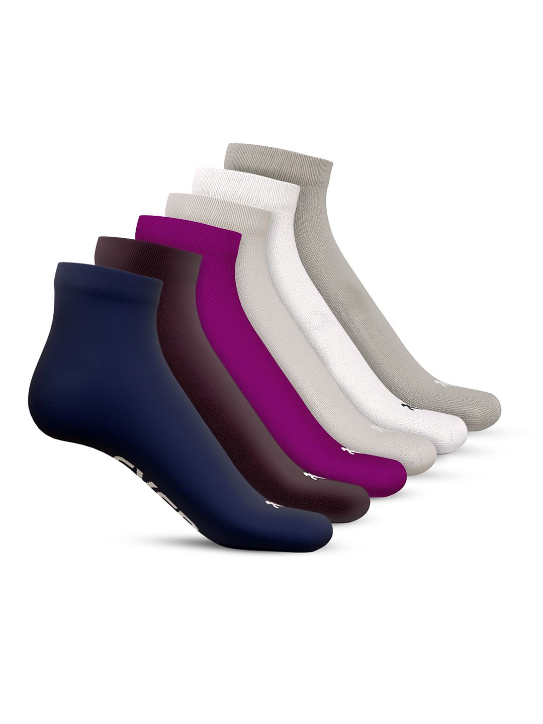TalkingSox Unisex Pack of 6 Pair Ankle-Length Socks-image-3