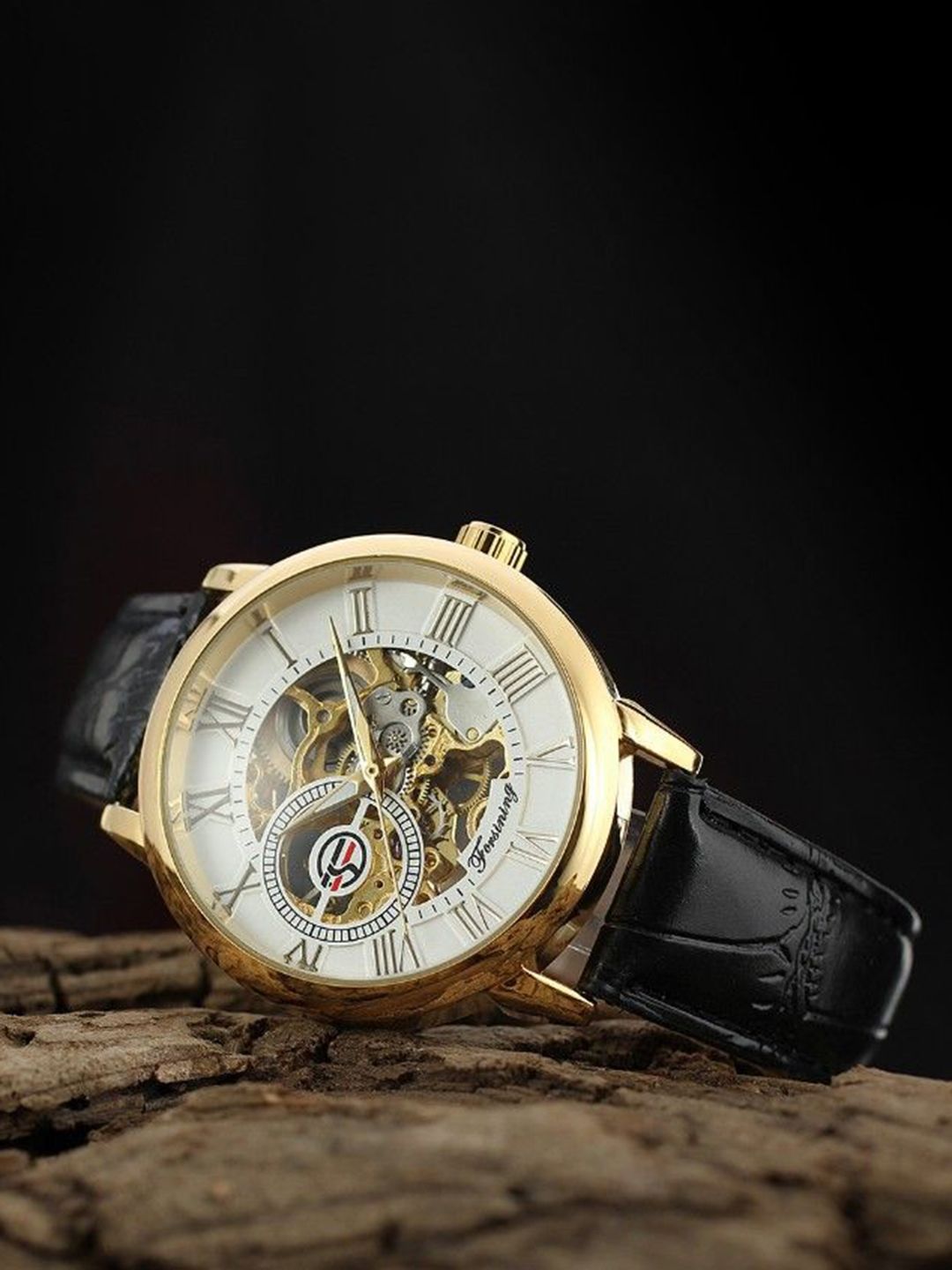 FORSINING Men Dial & Leather Straps Analogue Watch FSG8099M3G3-picture-38