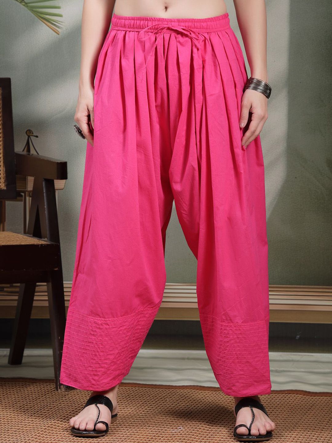 Clora Creation Women Loose Fit Cotton Salwar