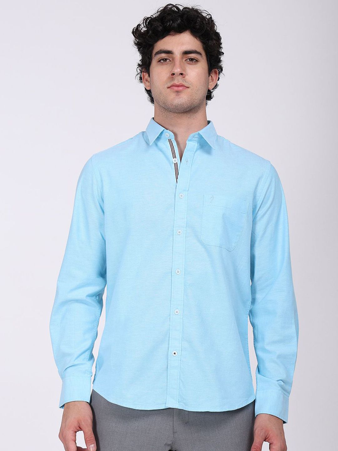 Indian Terrain Men Classic Slim Fit Casual Shirt-image-19