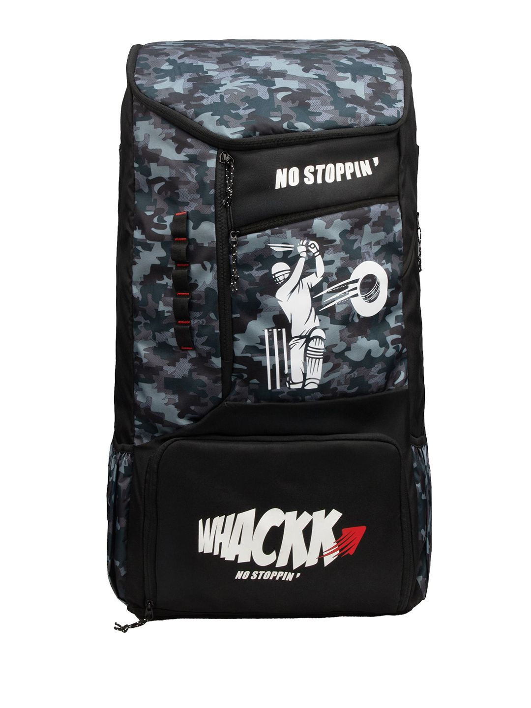Whackk Kallis Camouflage Printed Cricket Kit Bag-image-4
