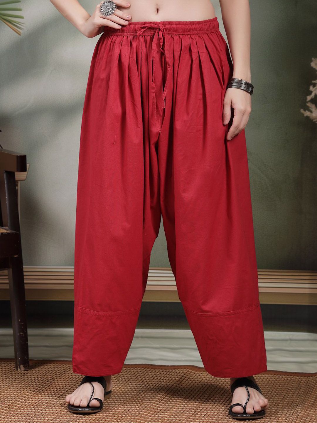 Clora Creation Women Loose Fit Cotton Salwar-picture-20