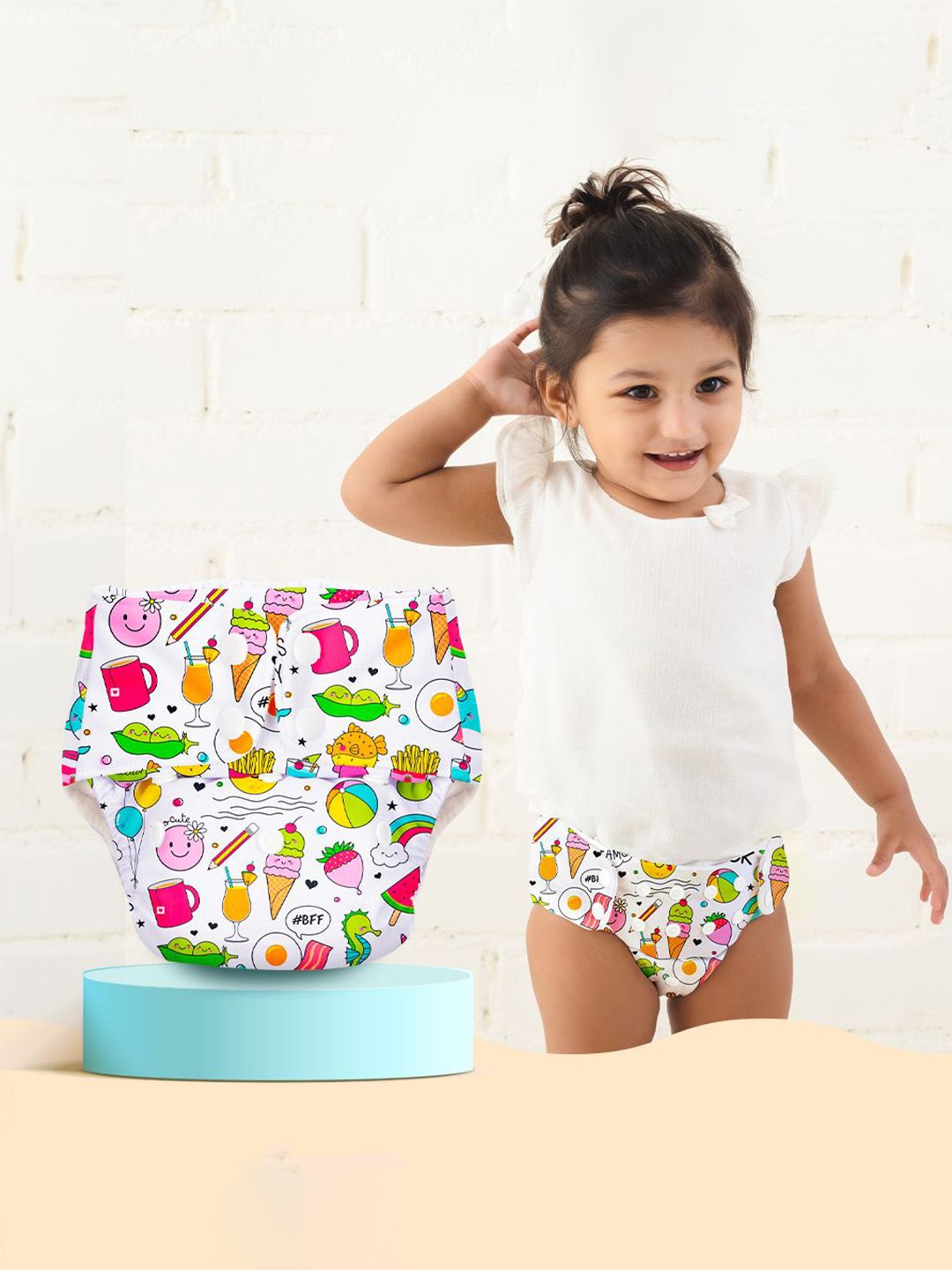 SuperBottoms Basic Set Of 2 Reusable Cloth Diapers-picture-51