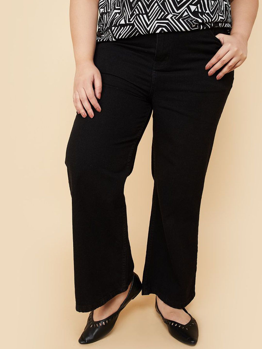 max Women Mid-Rise Low Distress Cotton Jeans-picture-31