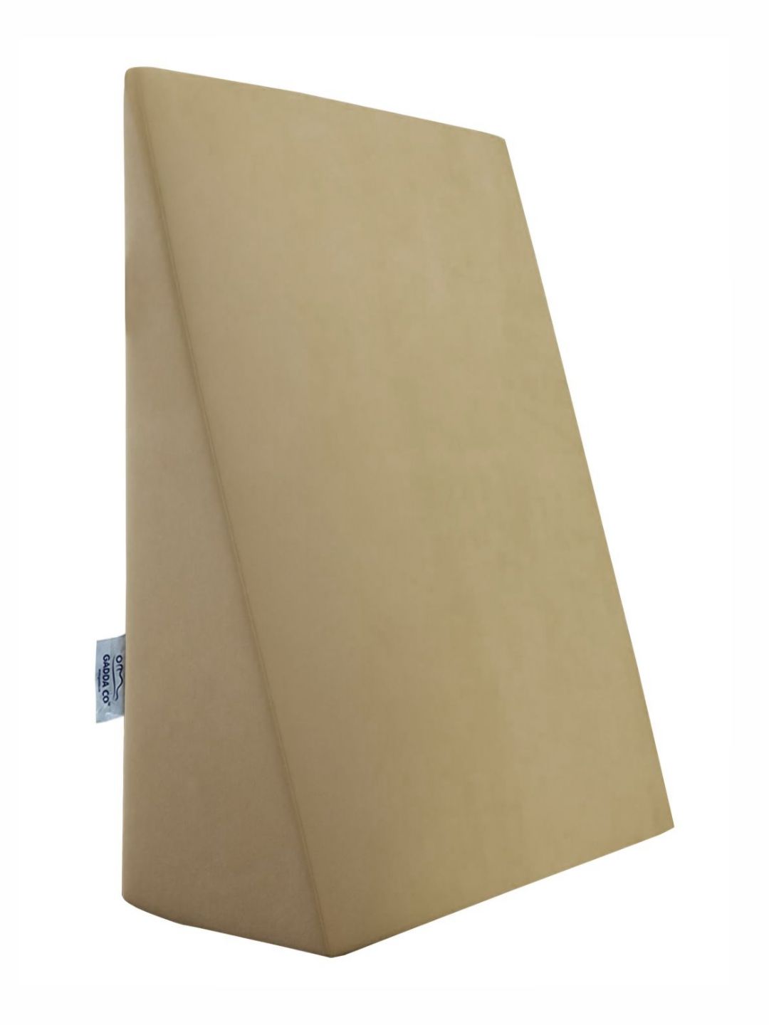 GADDA CO Beige Memory Foam Filled Cotton Lightweight Maternity Pillow-image-49
