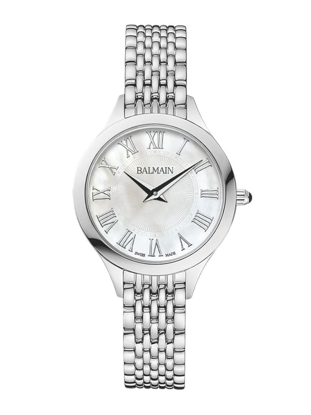 Balmain Women Round Dial & Stainless Steel Bracelet Style Straps Analogue Watch B39113382-picture-27