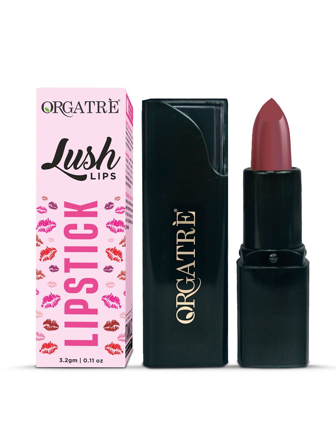 Orgatre Lush Long Lasting Bullet Lipstick 3.2 g- Ruby Rosette 47-picture-8