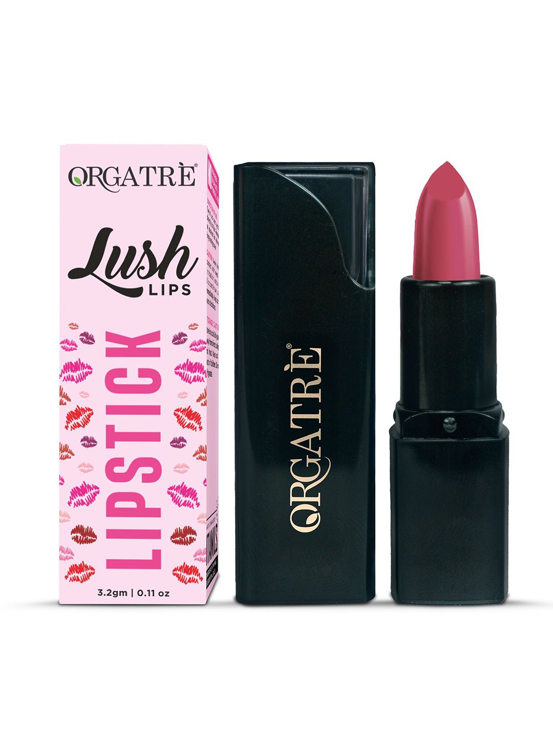 Orgatre Lush Long Lasting Bullet Lipstick - 3.2 g - Apricot Blow - 52-image-40