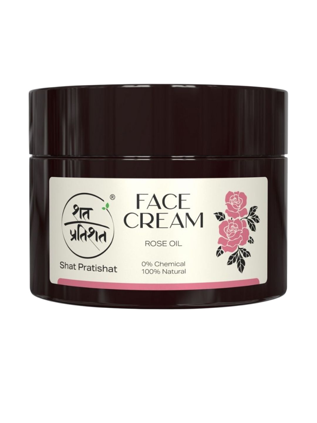 SHAT PRATISHAT Moisturizing Face Cream With Rose & Vetiver - 50 g