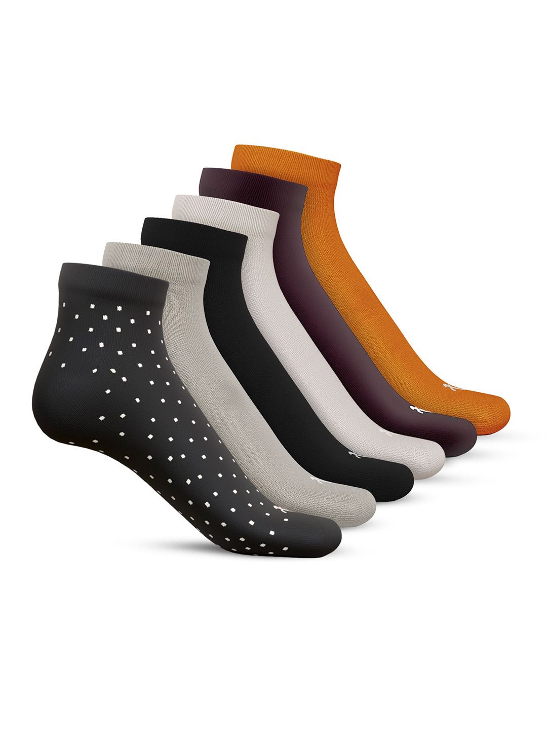 TalkingSox Men 6-Pcs Ankle-Length Socks-image-0