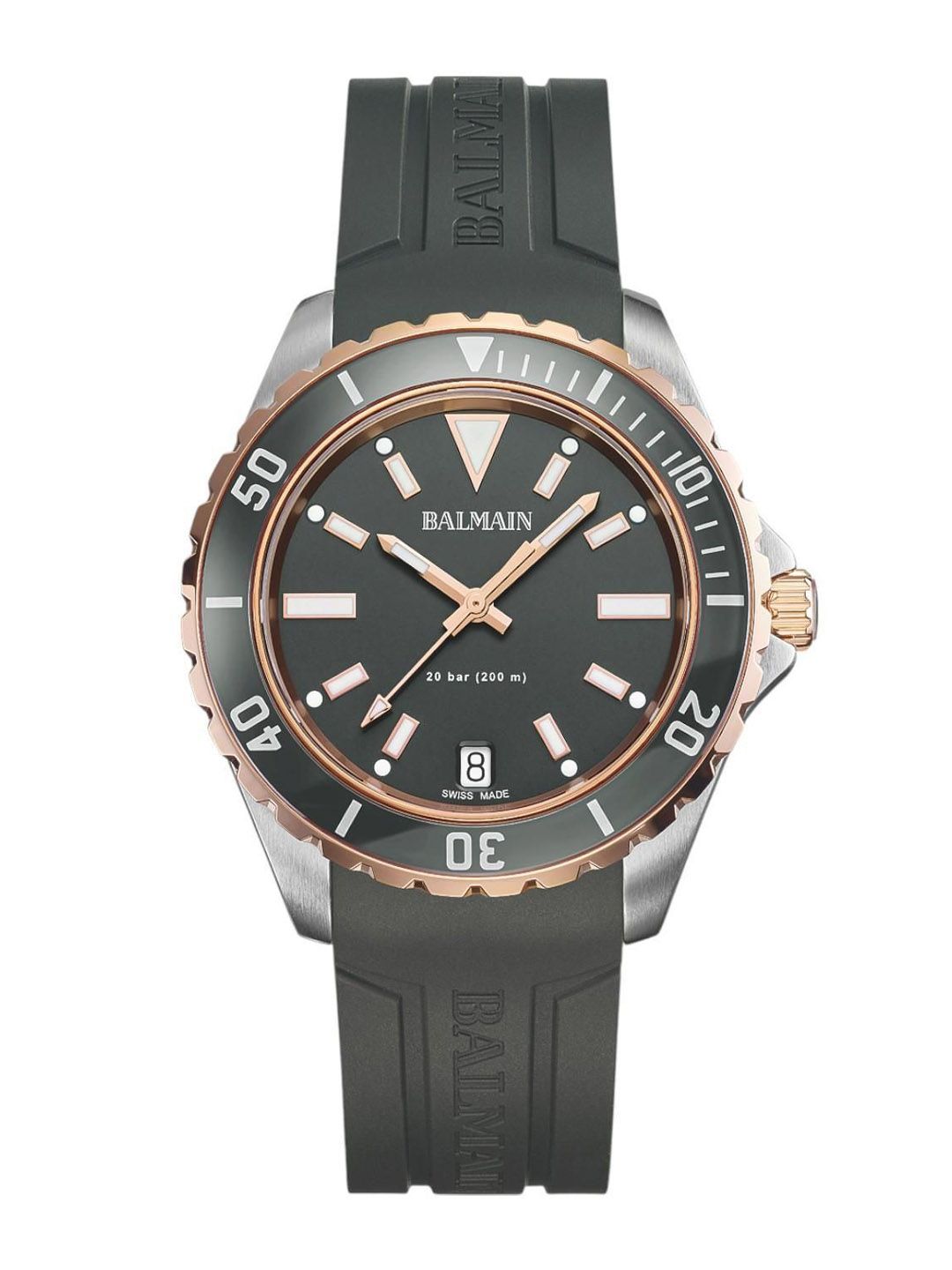 Balmain Gent Men Round Dial & Straps Analogue Watch B43495176-picture-40