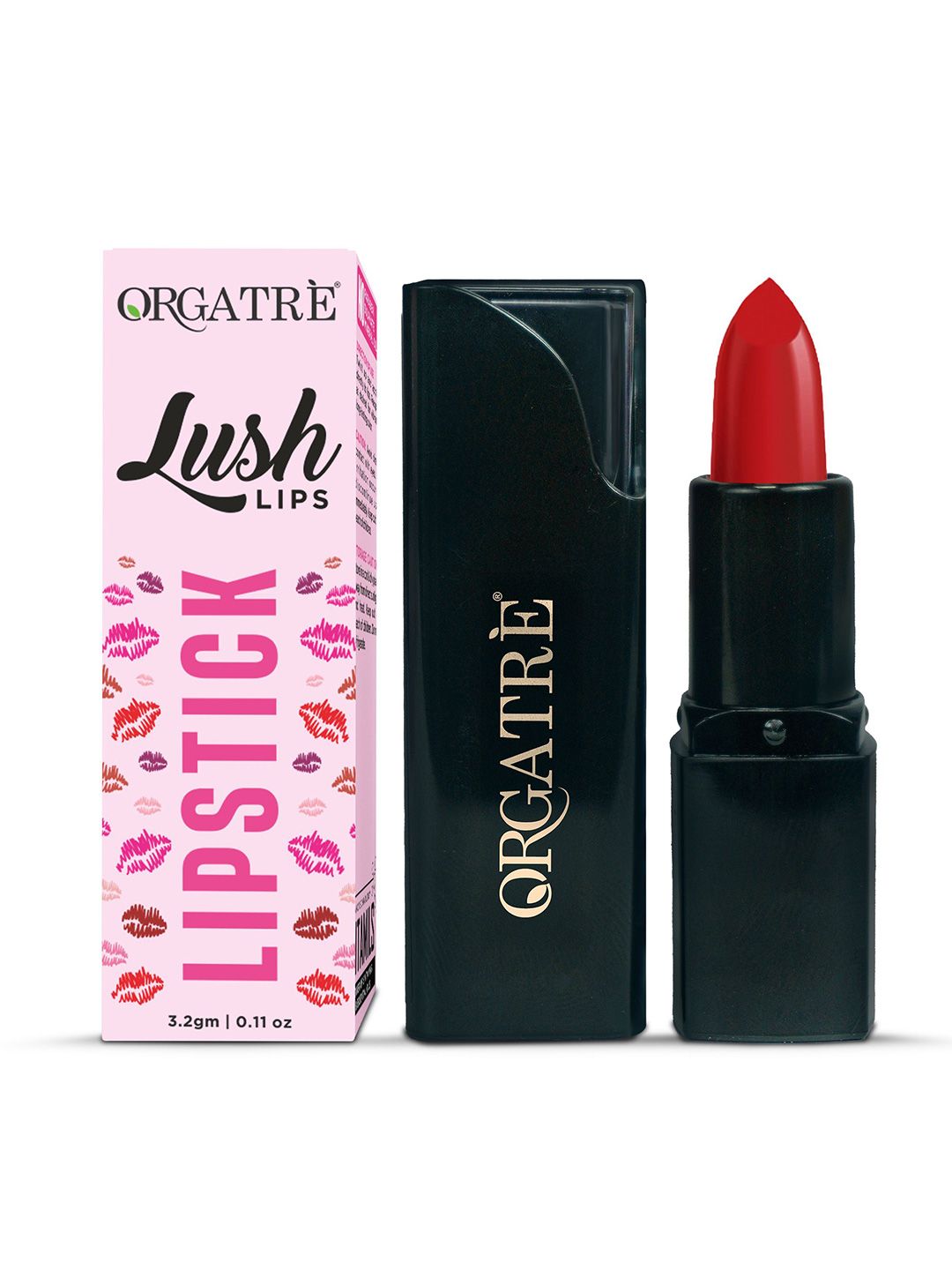 Orgatre Lush Long Lasting Bullet Lipstick 3.2 g - Sunset Sizzler 43-picture-45