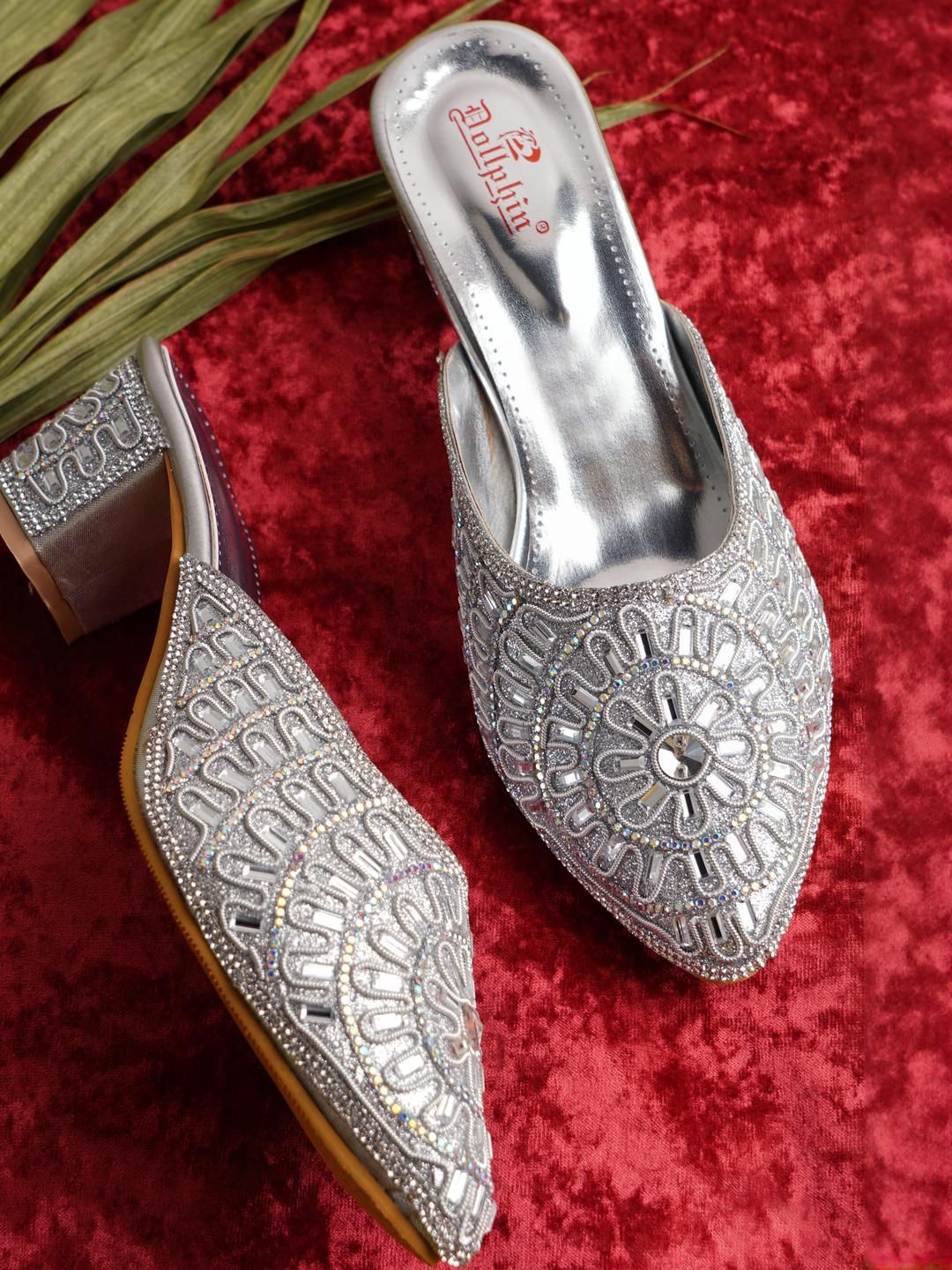 Dollphin Women Silver Heels-picture-36