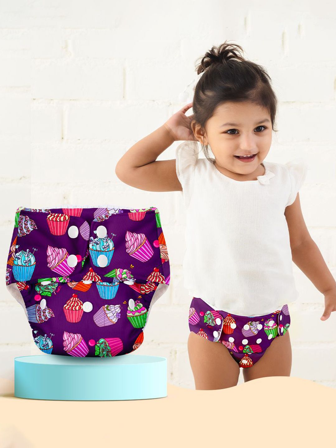 SuperBottoms Basic Set Of 2 Reusable Cloth Diapers-image-49