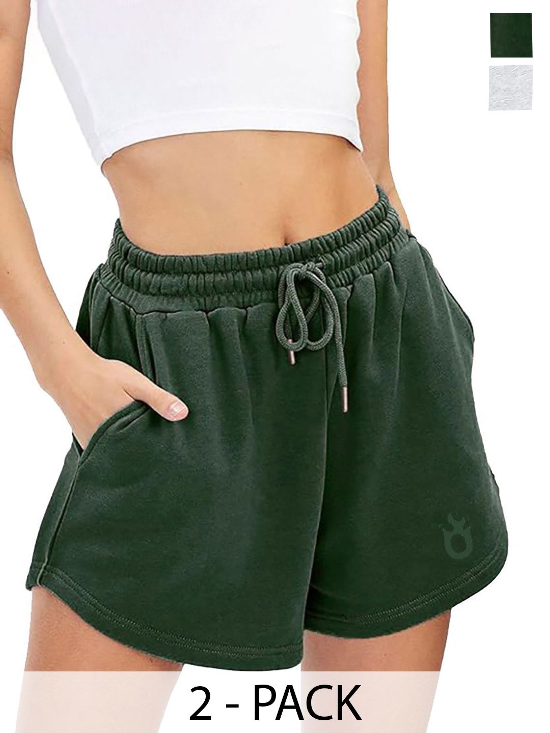 Hotfits Women Training or Gym Shorts-image-45