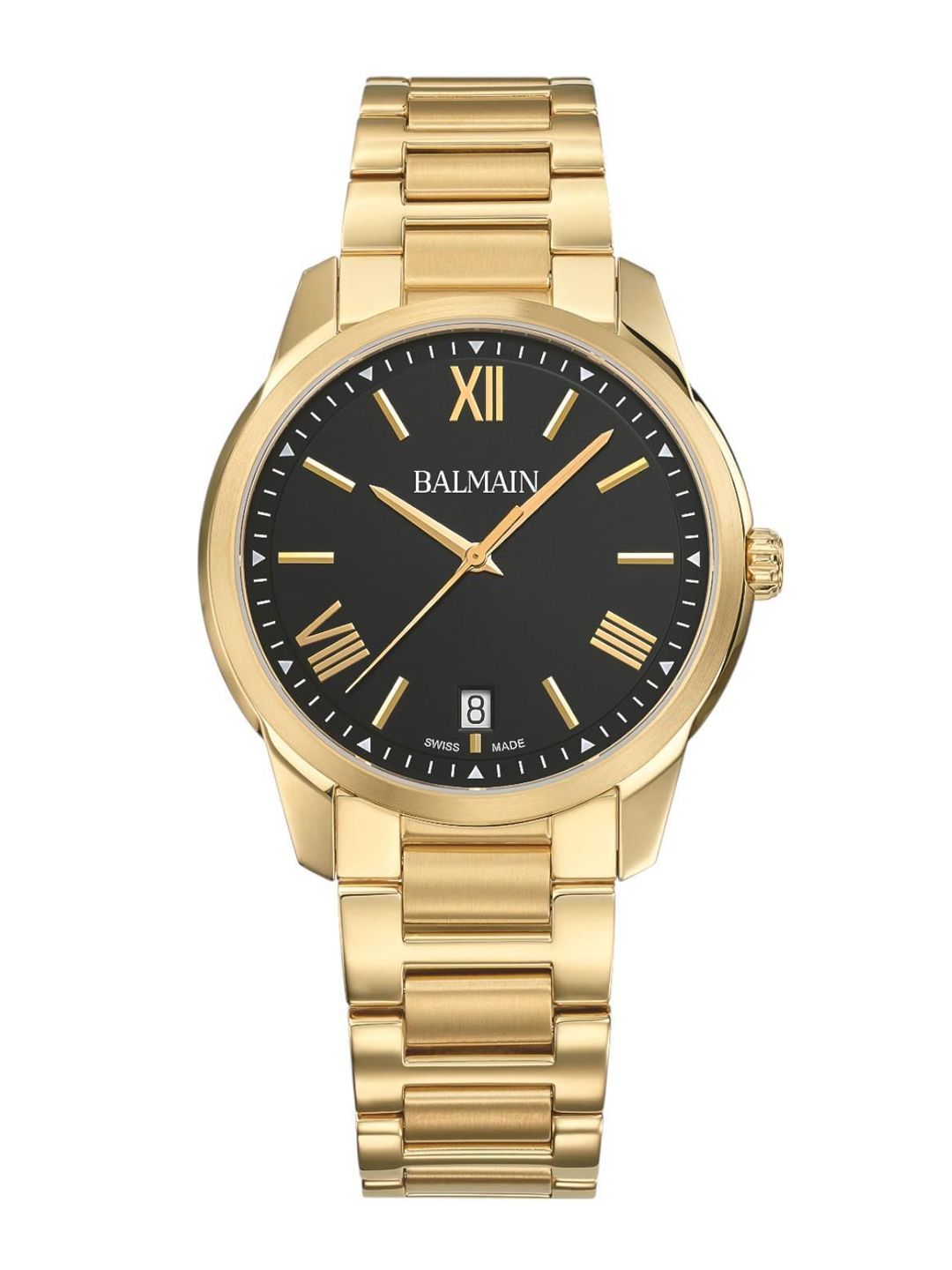 Balmain Men Dial & Stainless Steel Bracelet Style Straps Analogue Watch B14603362-image-18