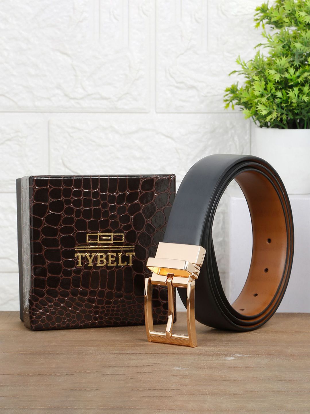 TYBELT Men Leather Reversible Belt-picture-13