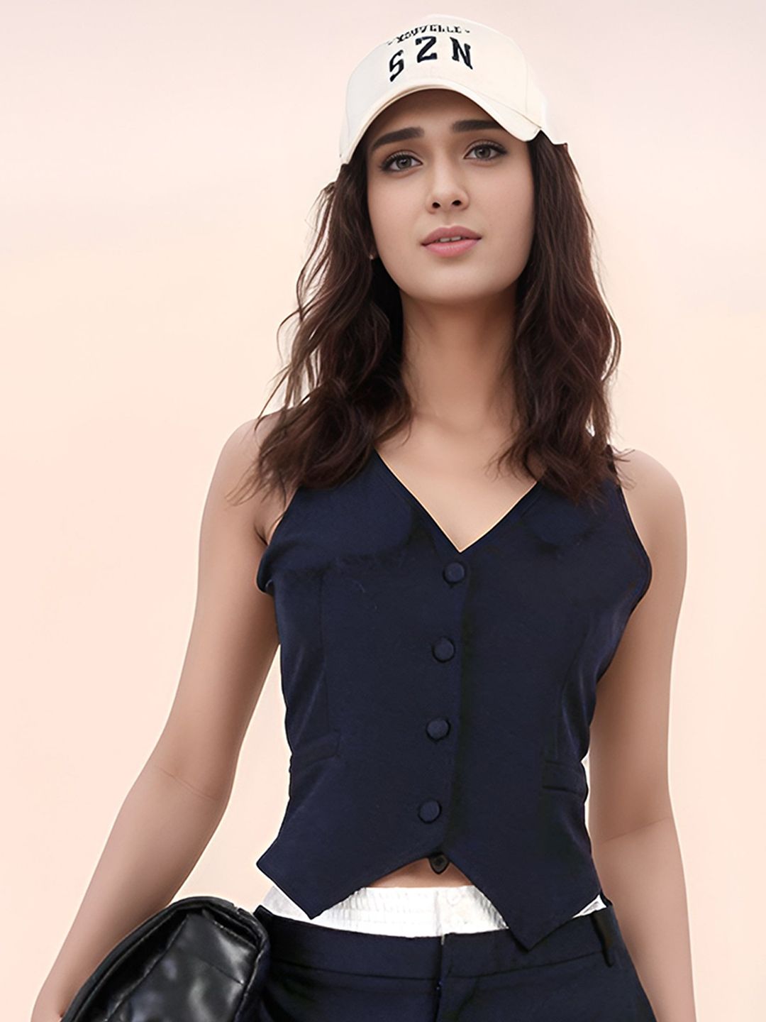 Moda Rapido Sleeveless Slim Fit Waistcoat-image-44