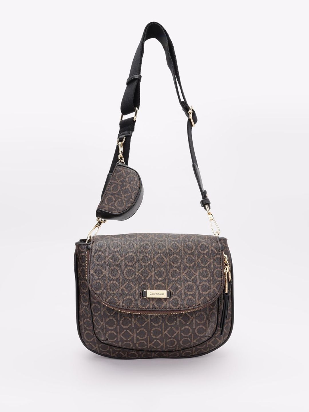 Calvin Klein Brand Logo Printed Crossbody Sling Bag-picture-40