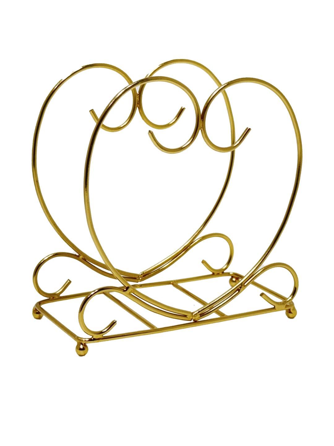 ESSENZA MAISON Gold Toned Napkin Holder-picture-49