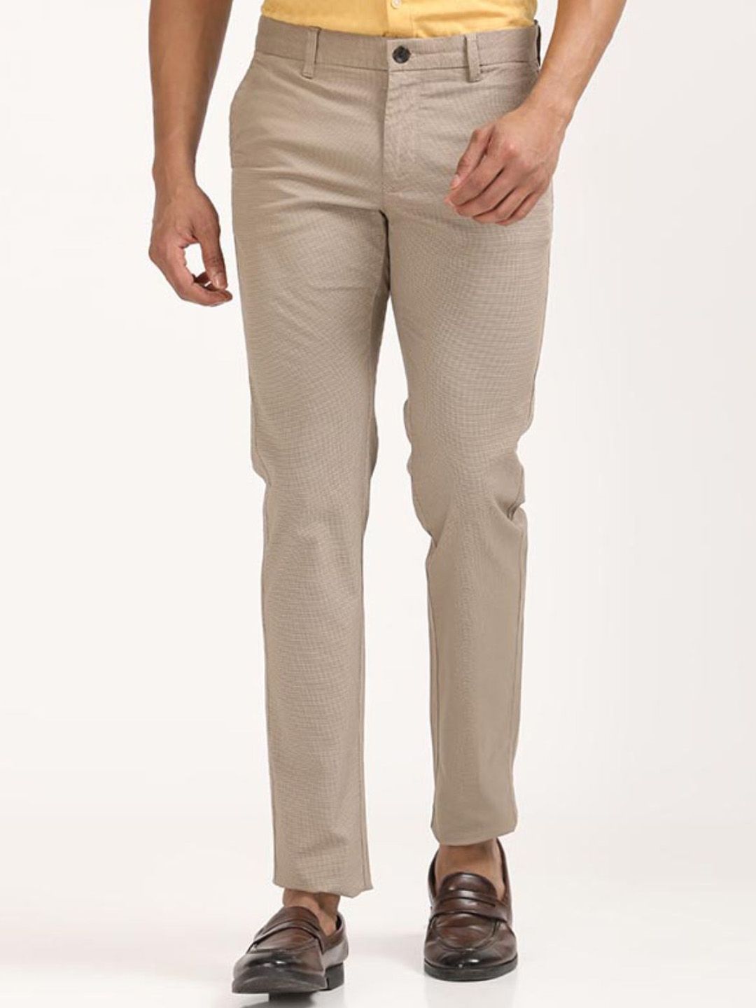 Indian Terrain Men Brooklyn Slim Fit Chinos-picture-18