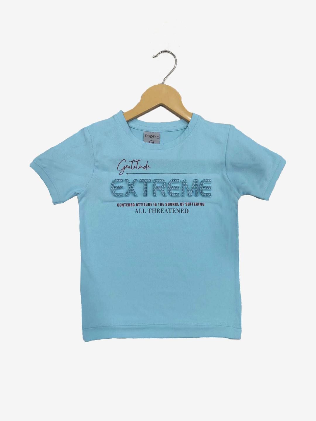 Little funky Unisex Blue Tshirts-picture-36
